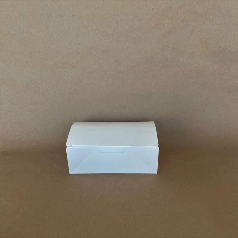 Small Vented Plain Paper Snack Box 6.5